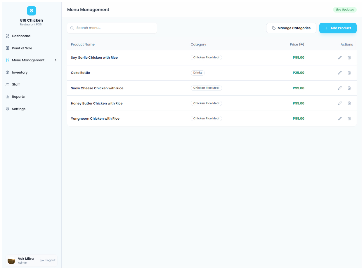 Kasenso POS Screenshot 3